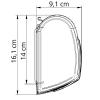 Product image 6 of the product “Markise Thule Omnistor 5200, eloxiert, 3,50 m, Mystic Grau eloxiert | 3,50 m”